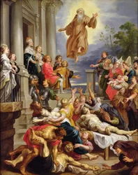 Saint François de Paule apparaissant devant les malades